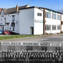 The Holbeck, the country's 'oldest working men's club', pictured above and, below, members in decades gone by outside the Leeds venue.