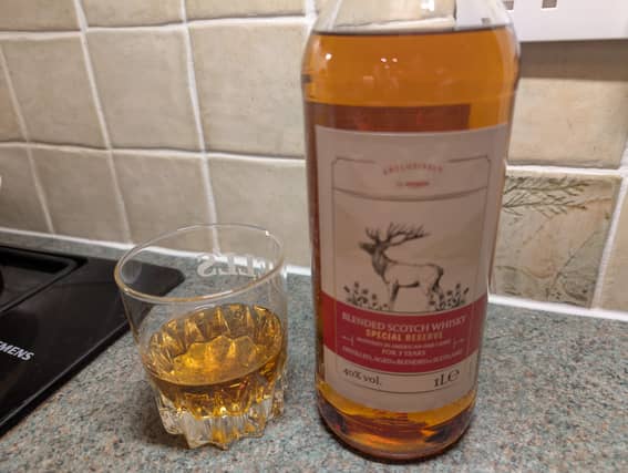 At £18.43 for a litre bottle we didn't expect miracles from Amazon's new Scotch - but we were more than a little surprised