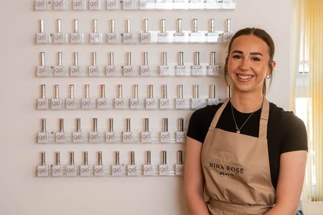 Nina built her studio in just a few weeks.