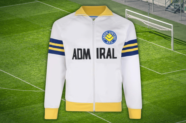Relive the golden days with this throwback LUFC jacket
