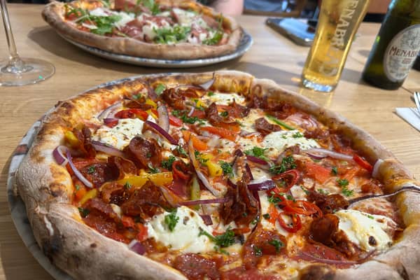 Dorado Pizza at Trattoria il Forno in Horsforth, Leeds