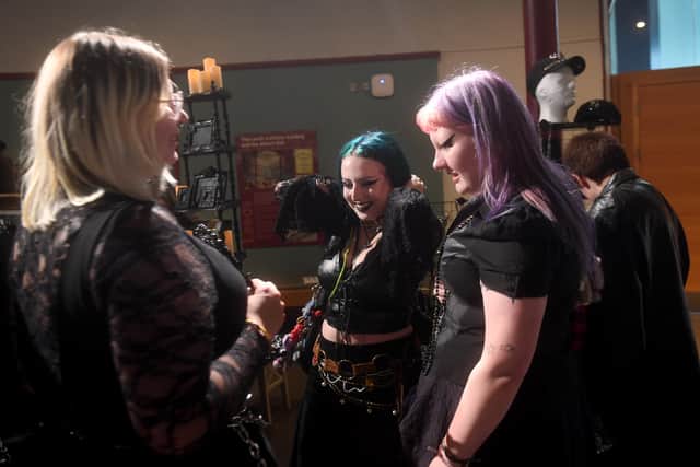 Teresa’s work is a response to conversations national radio has conducted several times regarding the goth scene being ‘dead.’
