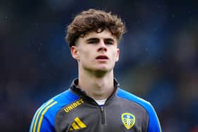 FRESH MINUTES: But amid an England under-17s setback for Leeds United's Harry Gray.