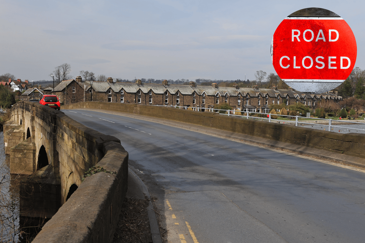 Otley Bridge: Details zur vollständigen Fahrbahnsperrung, da die Pläne zum ...