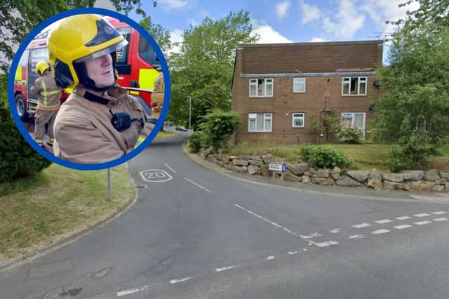 Merrikhi refused to leave the home on Wayland Approach in Adel after he set fire to it.