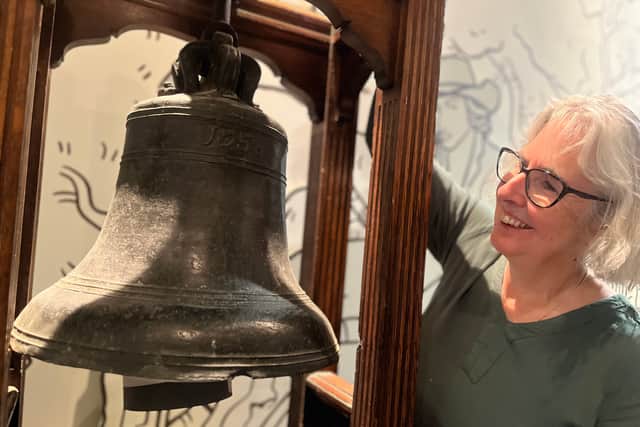 The bell once hung in the city’s Coloured Cloth Hall.