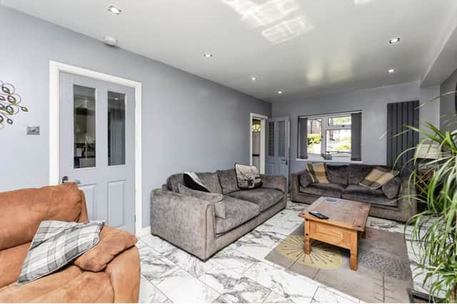 Stylish Leeds semi for £230,000 with three bedrooms and modern kitchen