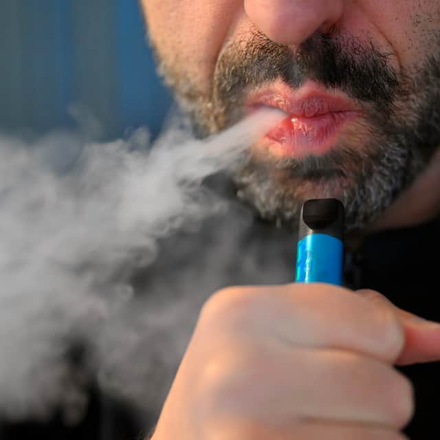 The disposable vape ban comes into effect on June 1.