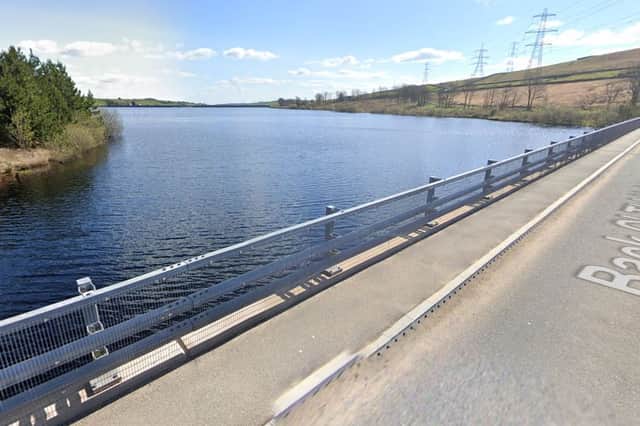 Emergency crews were called to Baitlings Reservoir near Ripponden on Wednesday afternoon (Wednesday).