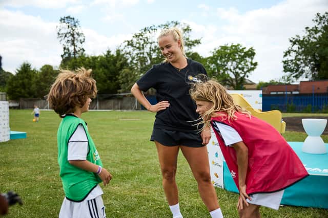 All Brownies (girls aged 7–10) will be offered free access to an additional four weeks of Fun Football sessions in their local areas throughout July