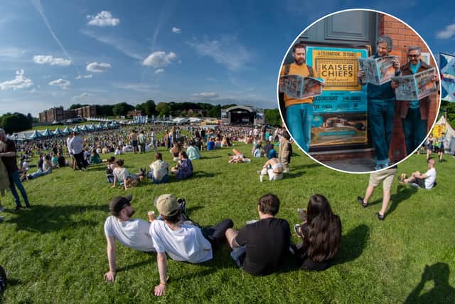 Sunshine returns to Leeds this weekend - just in time for Kaiser Chiefs' massive homecoming gig.