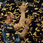 CHAMPION: Leeds United-fan and darts world no 1 Luke Humphries becomes Premier League champion.