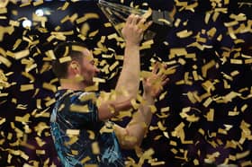 CHAMPION: Leeds United-fan and darts world no 1 Luke Humphries becomes Premier League champion.