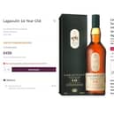 Two identical 16-year-old Lagavulin bottles, two different prices - so what is the twist? 
