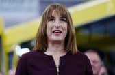 Chancellor of the Exchequer Rachel Reeves delivers a speech during a visit to Mellor Bus in Rochdale on June 4, 2025, to announce investments in regional transport (Photo: PETER BYRNE/POOL/AFP via Getty Images)          