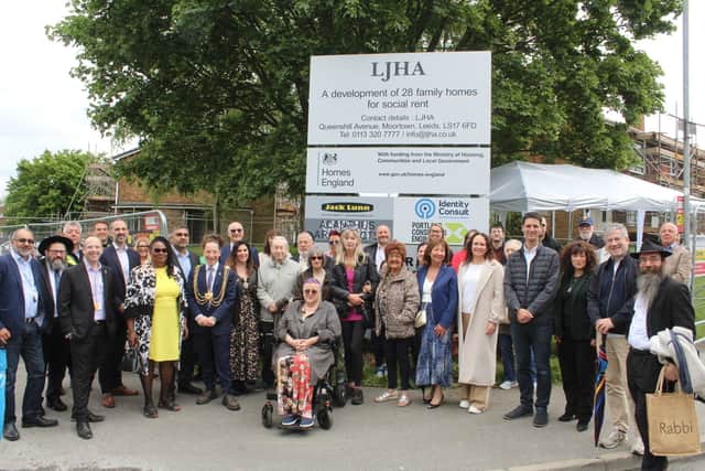 Councillor Cohen described the development as a "landmark" moment which will provide "really needed" affordable family homes.