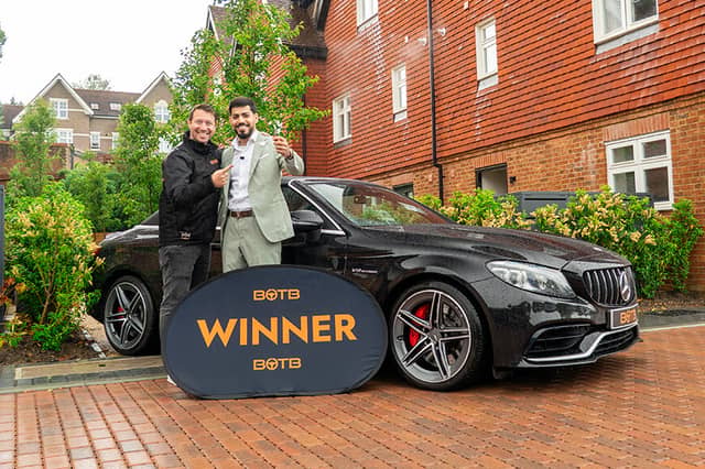 Ali Mohammed, from Leeds, won prizes totalling nearly £850,000 - all from a 99p ticket
