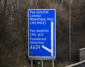 Motorists travelling along the M62 eastbound will be hit by slip road and lane closures.