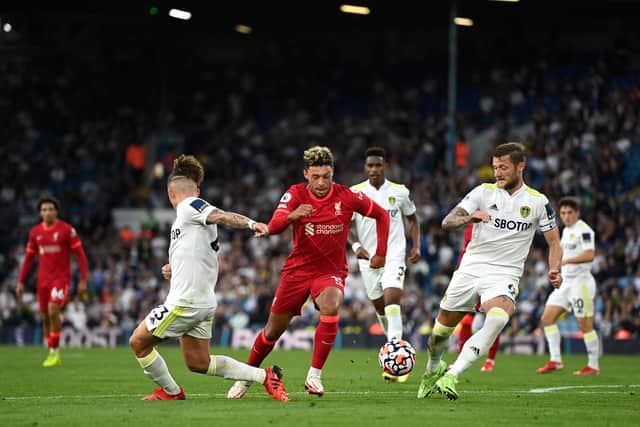 Alex Oxlade-Chamberlain faced Leeds United in the Premier League during his Liverpool days.
