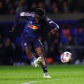 DIFFERENT ROLE: For Leeds United's Willy Gnonto.