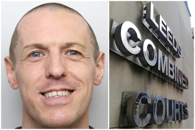 Deakin (pictured) was jailed for the vicious assault on his father and making threats to his ex.