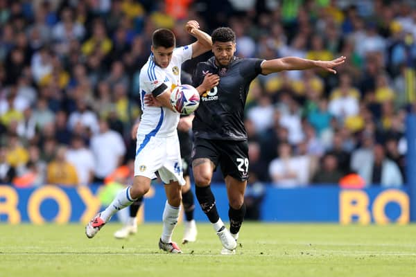 ADMISSION: From Leeds United ace Ilia Gruev, left.