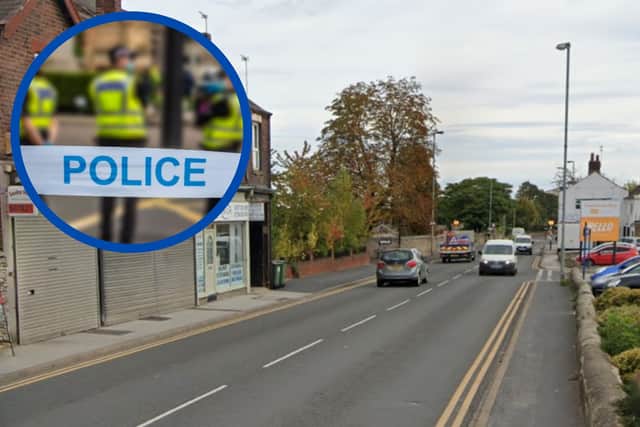 Officers arrested three males on Hilltop after reports of violence in Knottingley.
