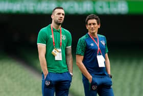 FAVOURITE: Keith Andrews, right, to be the next boss of an expected key Leeds United rival.