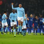 EXPEREINCE: For Leeds United-bound Lukas Nmecha, centre, for Manchester City.