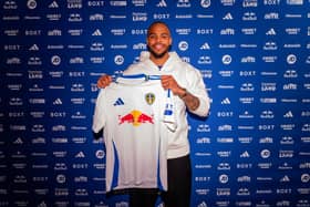 FIRST SIGNING: Lukas Nmecha who has joined Leeds United on a two-year deal.