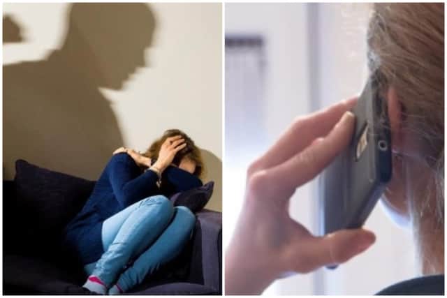 The terrified ex partner of Garside messaged a friend when he became abusive, fearing he could kill her.