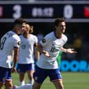 ON THE MARK: Leeds United's Brenden Aaronson for the USA.