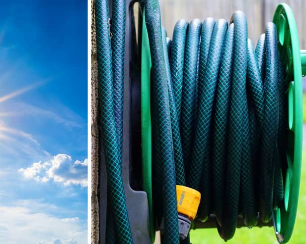 Three tips to save water as temperatures forecast to surge.