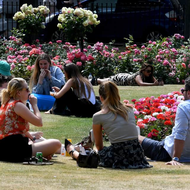 Leeds enjoyed its hottest day of the year so far on March 16