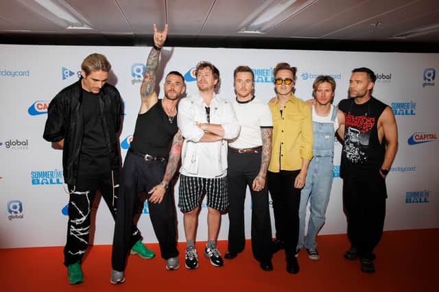 Busted and McFly at Capital's Summertime Ball