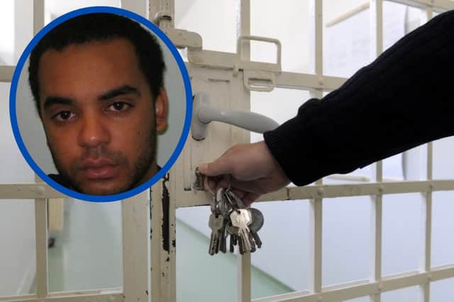 Nathan Watson, pictured in 2013 and who is serving a life sentence, attacked two prisoners at HMP Wakefield.