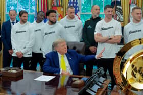 Weston McKennie was part of a Juventus group invited to the White House.