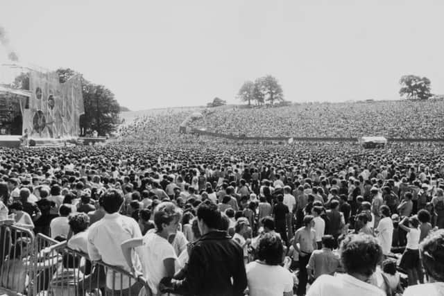 More than 120,000 fans were at Roundhay Park that day for the final concert of a 32  date tour for the Rolling Stones in 1982 which included Gothenburg, Paris, Munich and Wembley.