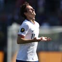 ACTION CONTINUES: For Leeds United's Brenden Aaronson.