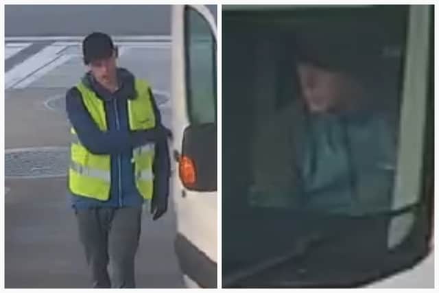 Police are hoping to identify these two men.