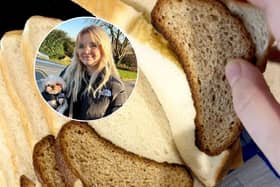 Charlotte Hobbs found brown bread in a white loaf