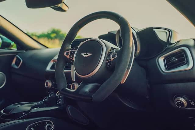 Aston Martin interiors are a lovely place to be