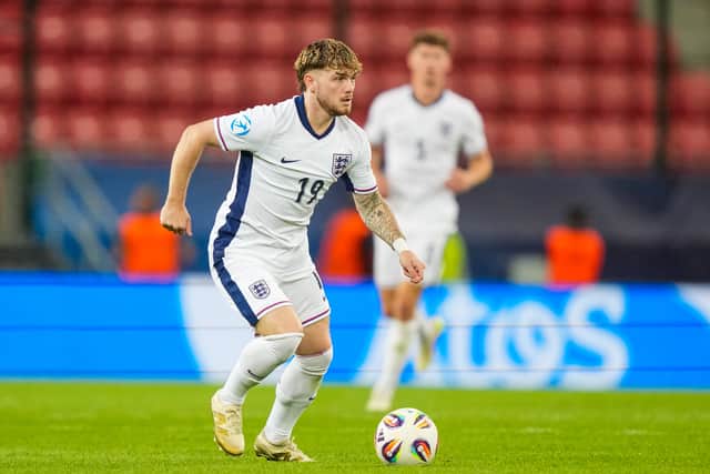 Harvey Elliott of U21 England