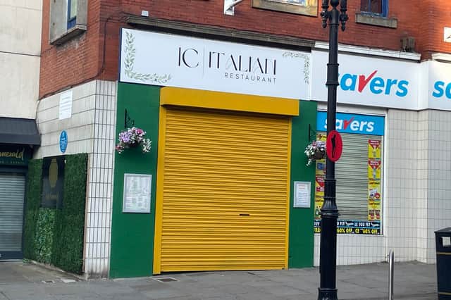 IC Italian, located in Queen Street, Morley, has been listed for sale at an asking price of £85,000.