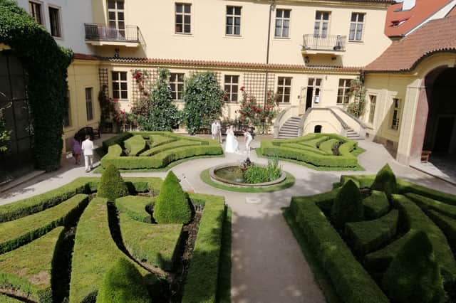 Aria Hotel garden