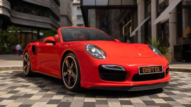 BOTB's 911 is 10 years old, but it looks factory fresh and it's only covered 33,000 miles