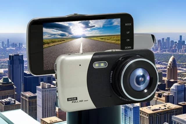 The dash cam has all the features of a £100 device - but at a fraction of the price
