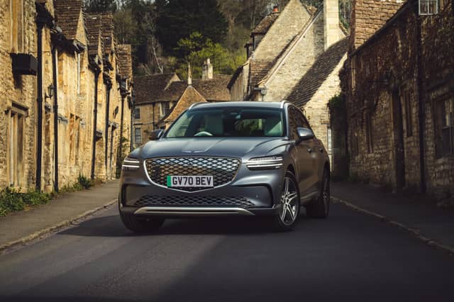 The GV70 is a handsome thing, so a light facelift is no issue