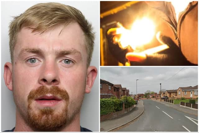 Turner (pictured) set fire to the van on Sandford Road, which spread to the house where three children were sleeping.