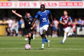 DEBUT: For Leeds United summer transfer target Habib Diarra, above, as Sunderland took on South Shields.
